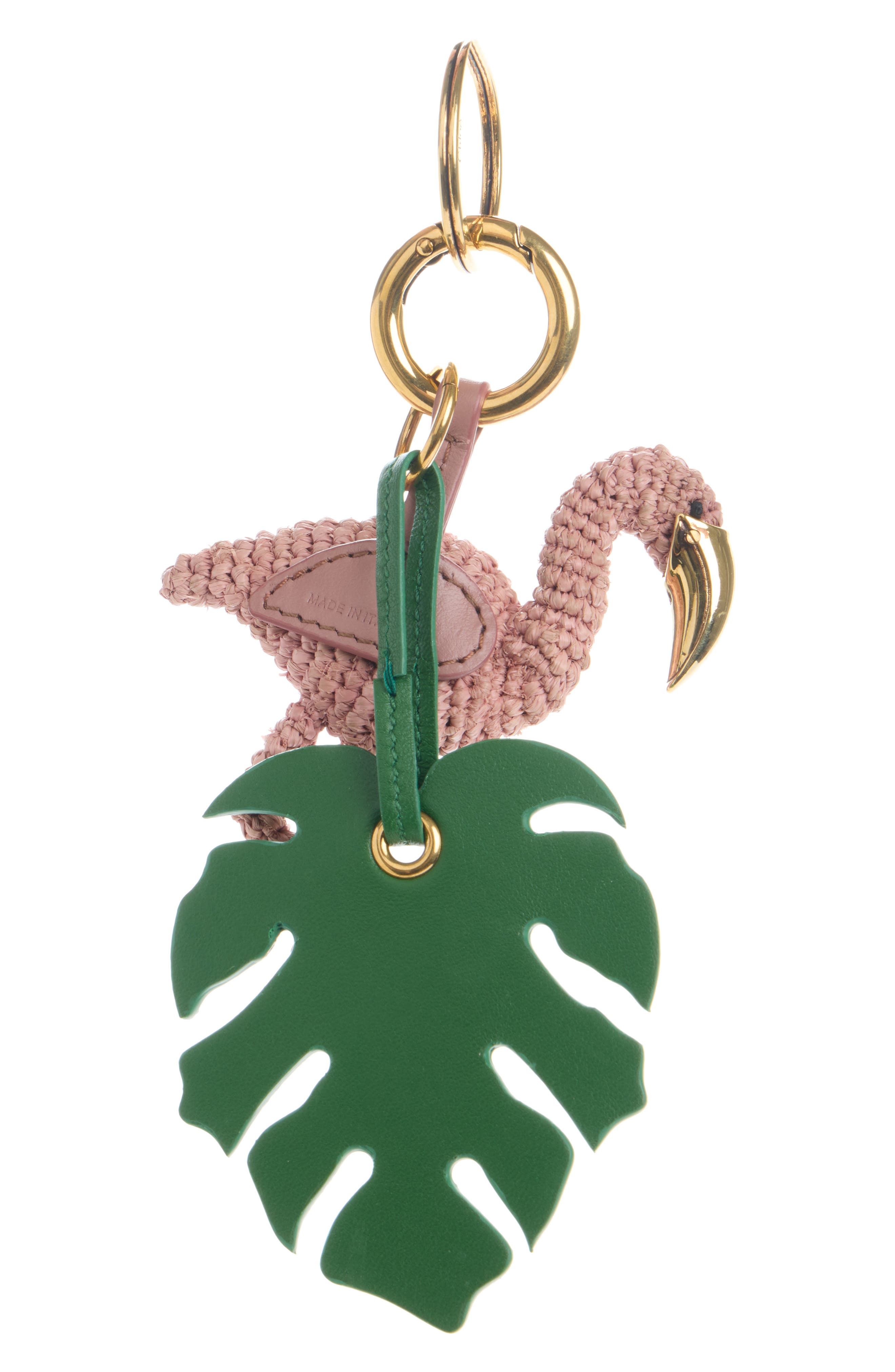 Chloé Symbols Bag Charm, Alternate, color, Ballet Pink