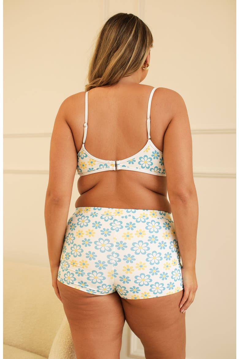 Farrah Elastic Waist Booty Short, Alternate, color, Honeysuckle