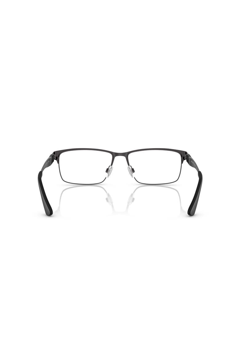 56mm Rectangle optical glasses, Alternate, color, Grey