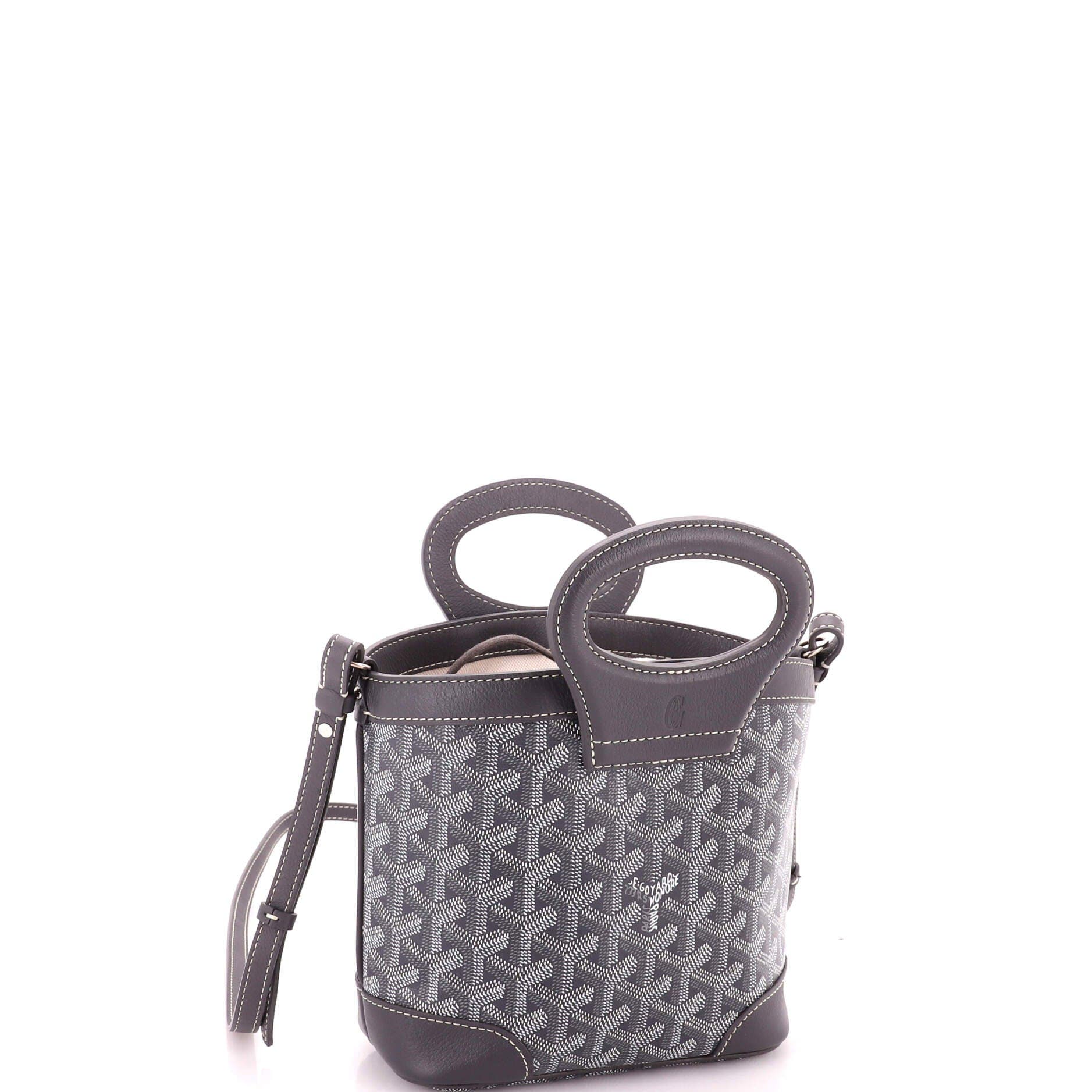 Beluga Bag Coated Canvas Mini, Alternate, color, Grey