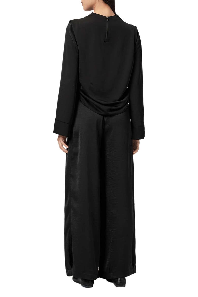 Lola Wide Leg Trousers, Alternate, color, BLACK