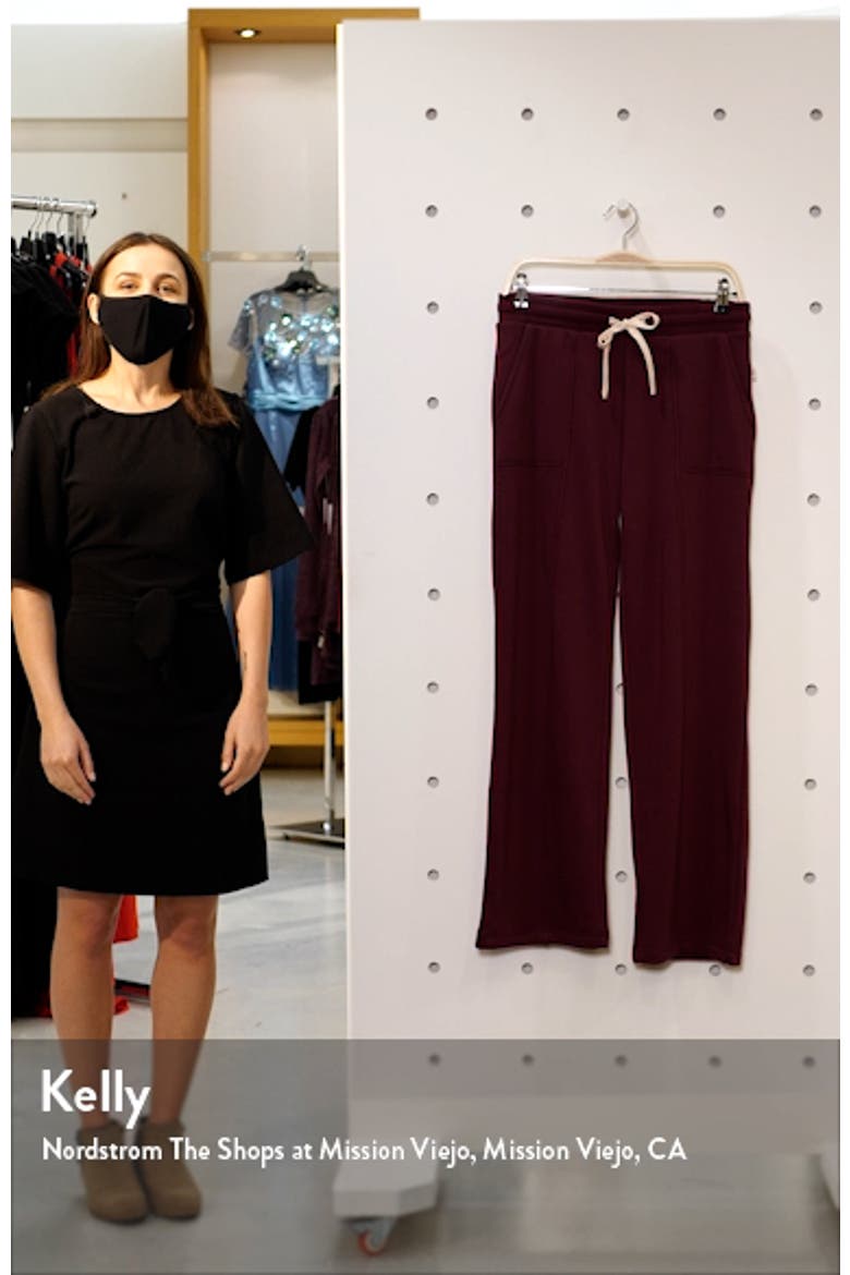 Shannon Double Knit Lounge Pants video
