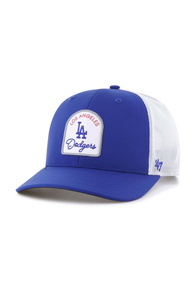 Men's '47 Royal Los Angeles Dodgers Gimmie Golf Trucker Adjustable Hat, Main, color, Royal