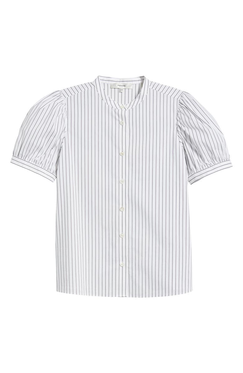 FRAME The Gathered Puff Sleeve Shirt, Alternate, color,