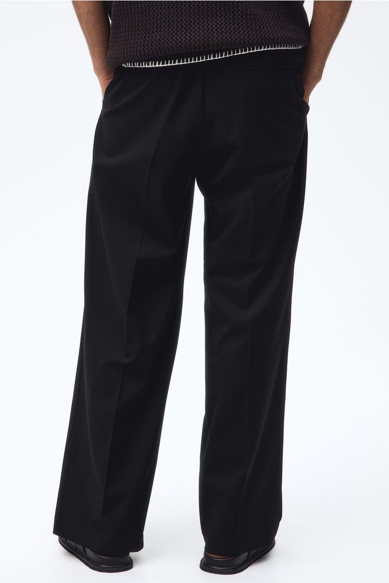 Loose Fit Trousers, Alternate, color, Black