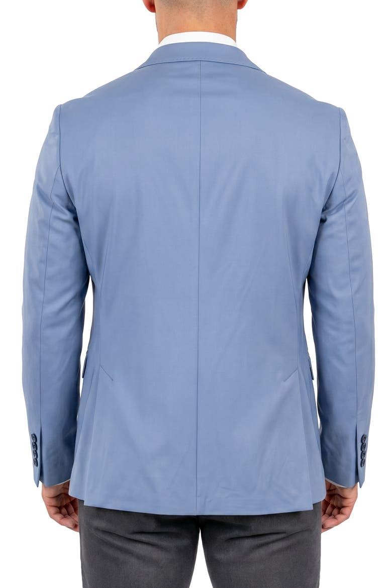 Descartes Unconstructed Blazer, Alternate, color, BLUE