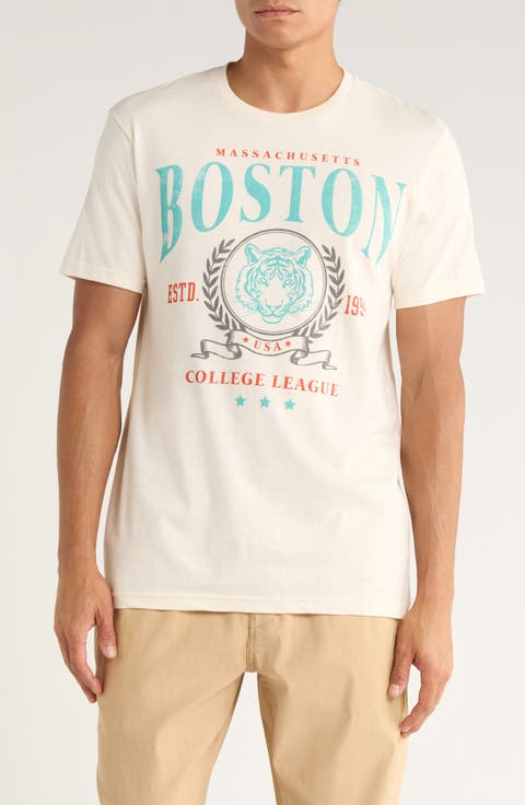 Boston 1994 Cotton Graphic T-Shirt