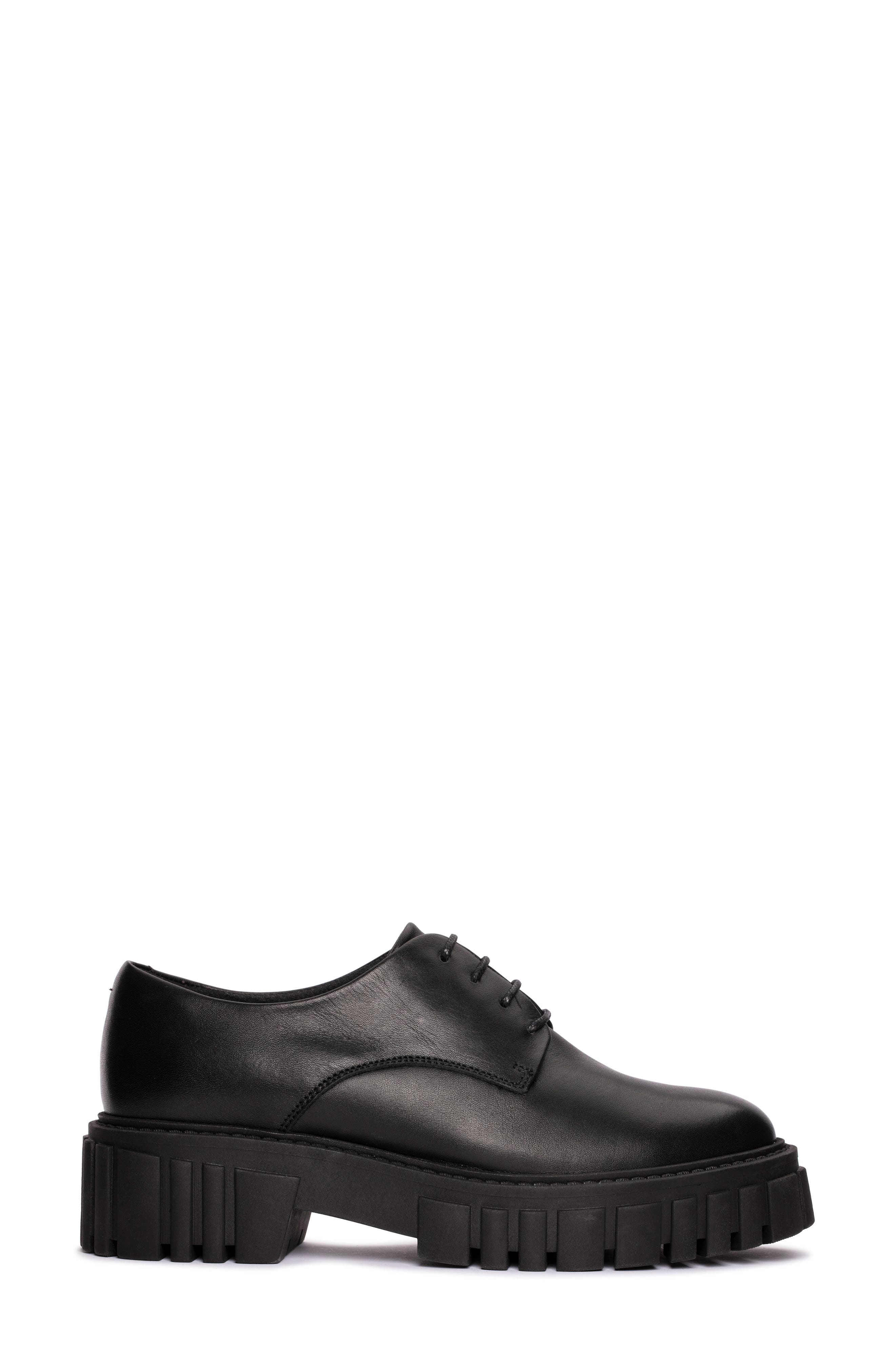 Page Walk Leather Derby, Alternate, color, BLACK LEATHER