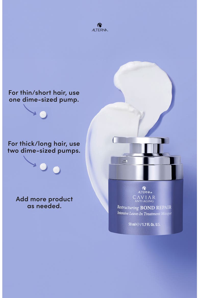 Caviar Anti-Aging Restructuring Bond Repair Intensive Leave-in Treatment Masque, Alternate, color, NO COLOR