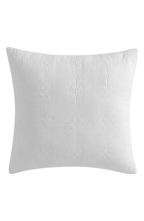 Stone Cottage Floral Trellis Quilt & Sham Set In White