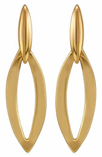 50mm Linear Drop Earrings