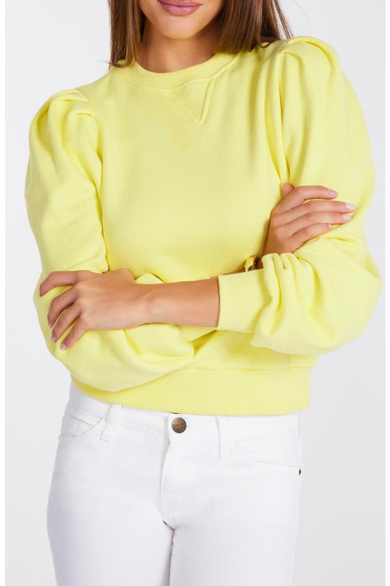 Laurent Sweatshirt, Main, color, Lemon