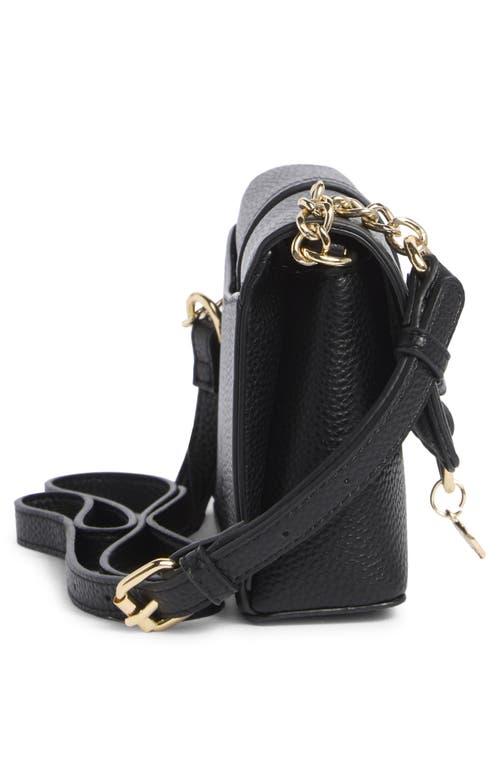 Nanette Lepore Akari Flap Shoulder Bag In Black