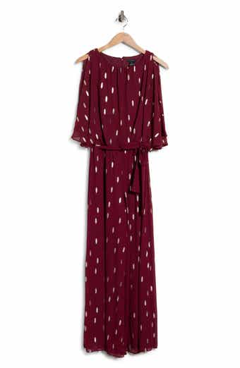 Blouson Foil Wide Leg Jumpsuit
