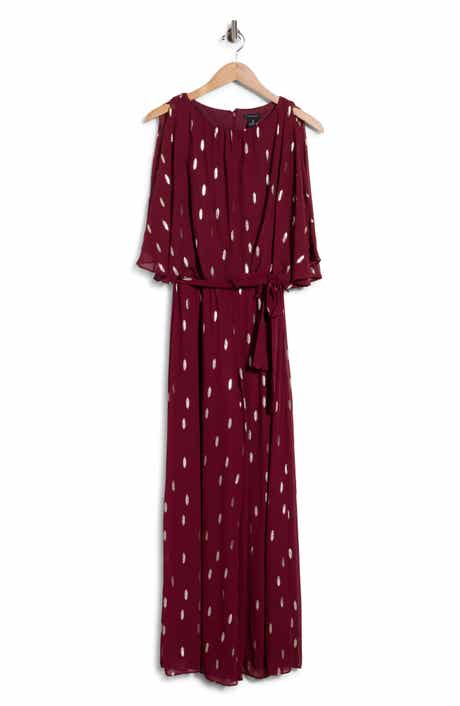 Blouson Foil Wide Leg Jumpsuit