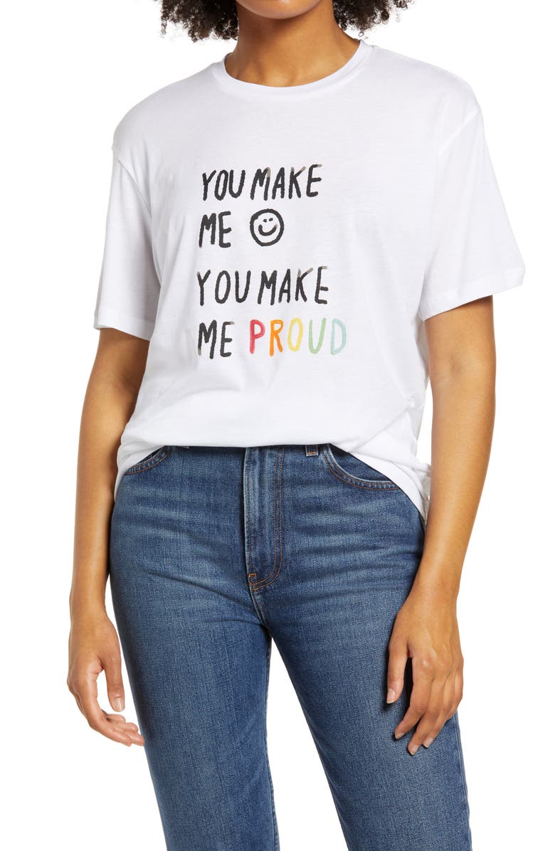 BP. Be Proud by BP. Gender Inclusive Graphic Tee, Main, color,