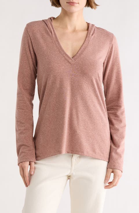 Hooded High-Low Tunic