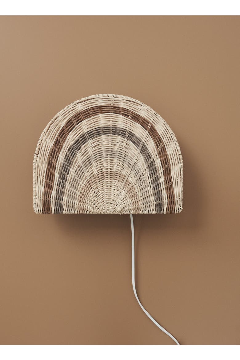 Rainbow Wall Lamp, Alternate, color, Nature