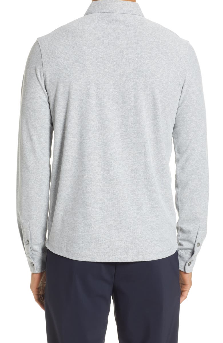 Vuori Long Sleeve Ace Button-Down Shirt, Alternate, color, Light Grey