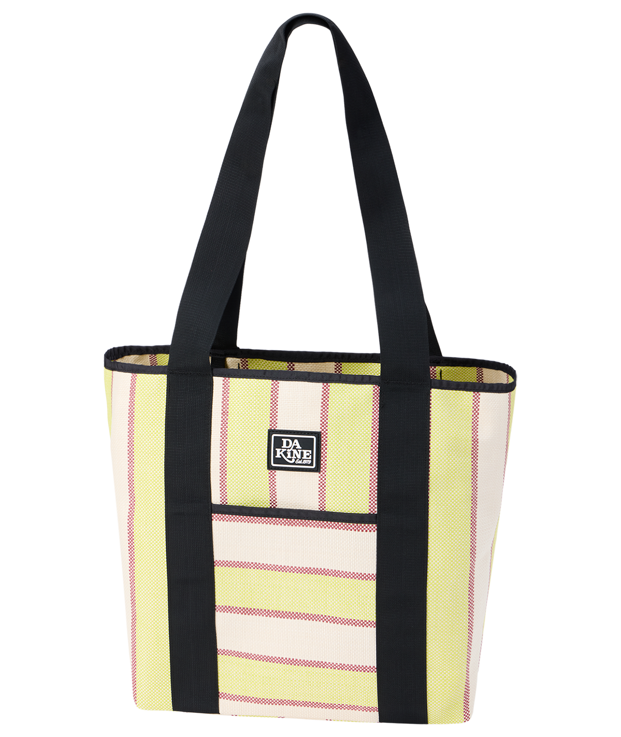 Beach Tote, Main, color, GREEN SHEEN/WHITE