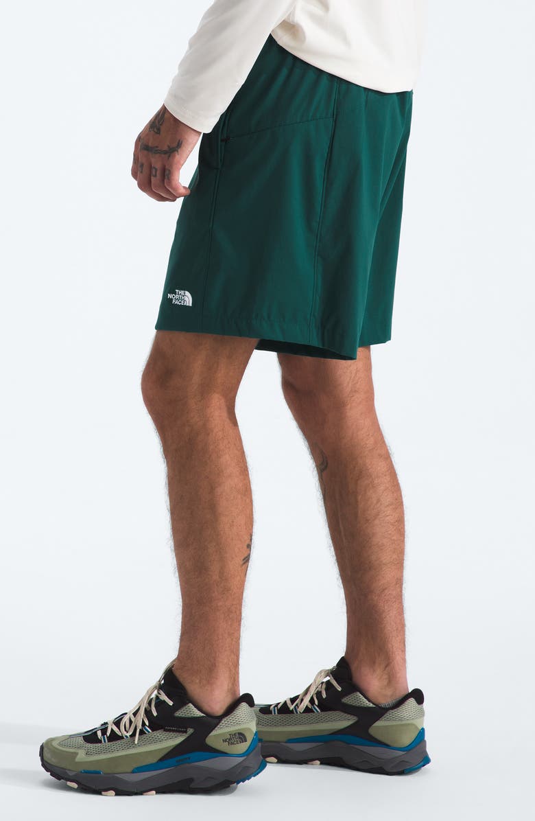 The North Face Class V Pathfinder Belted Shorts, Alternate, color, Deep Nori