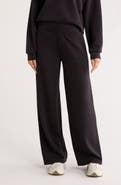 Z by Zella Whisper Knit High Waist Wide Leg Pants