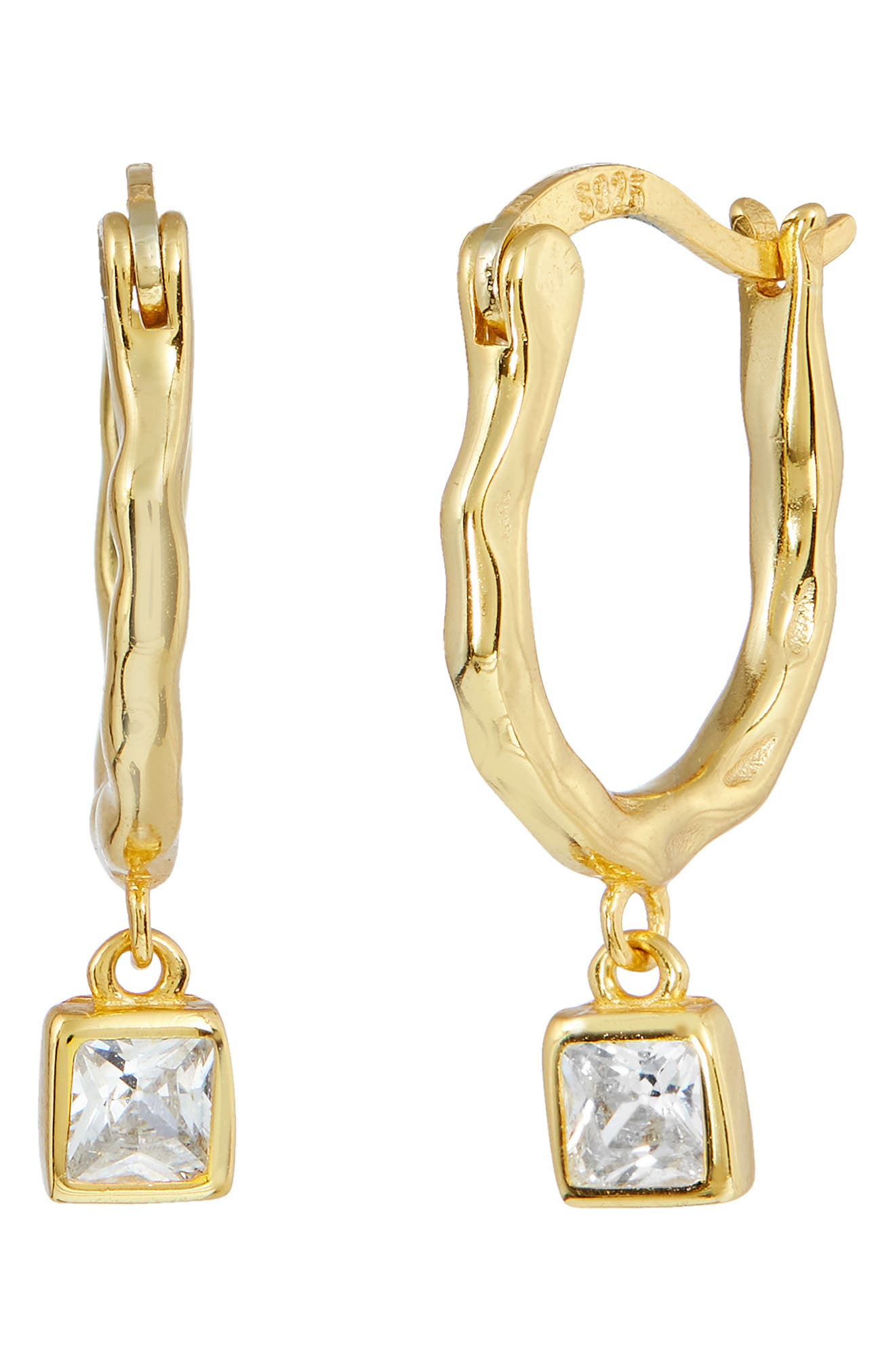 SAVVY CIE JEWELS CZ Drop Earrings