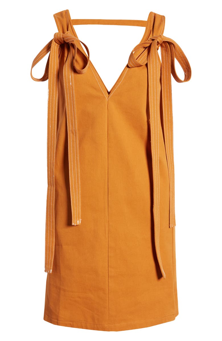 Amy Lynn V-Neck Shift Minidress, Alternate, color, 