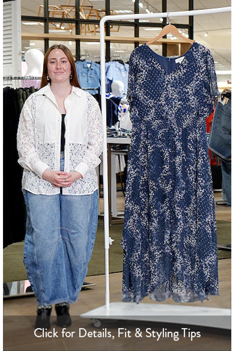 V-Neck Smocked Waist Maxi Dress video