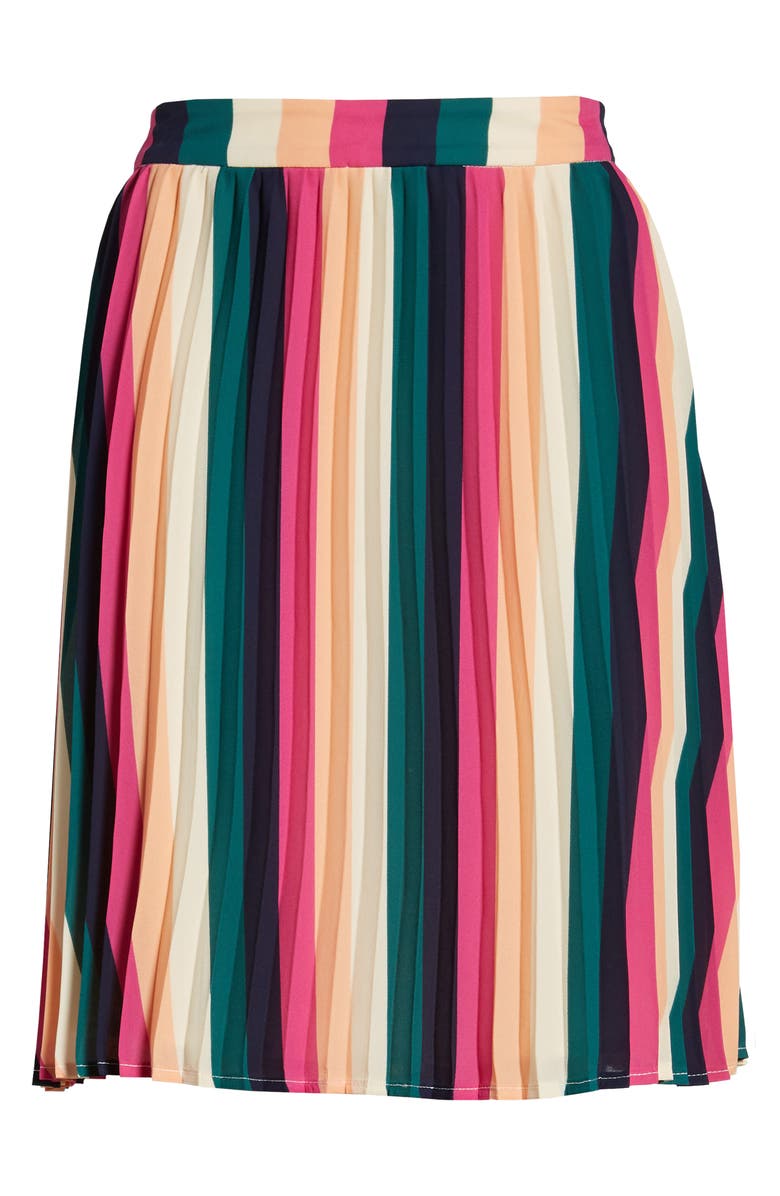 GIBSONLOOK Gibson x International Women's Day Thamarr Pleated Skirt, Alternate, color,