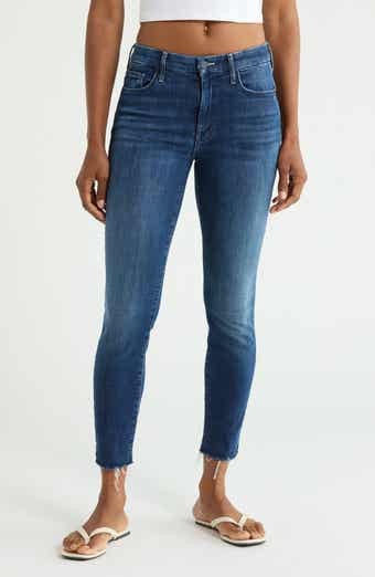 MOTHER Looker High Waist Ankle Skinny Jeans