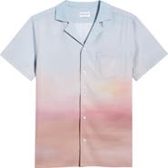 MAVRANS Sunset Weekend Short Sleeve Performance Button-Up Shirt
