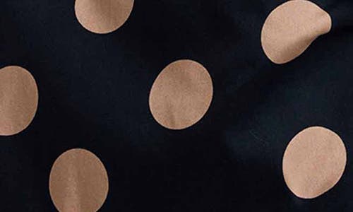 Foxcroft Salina Polka Dot Cotton Wrap Shirt In Multi