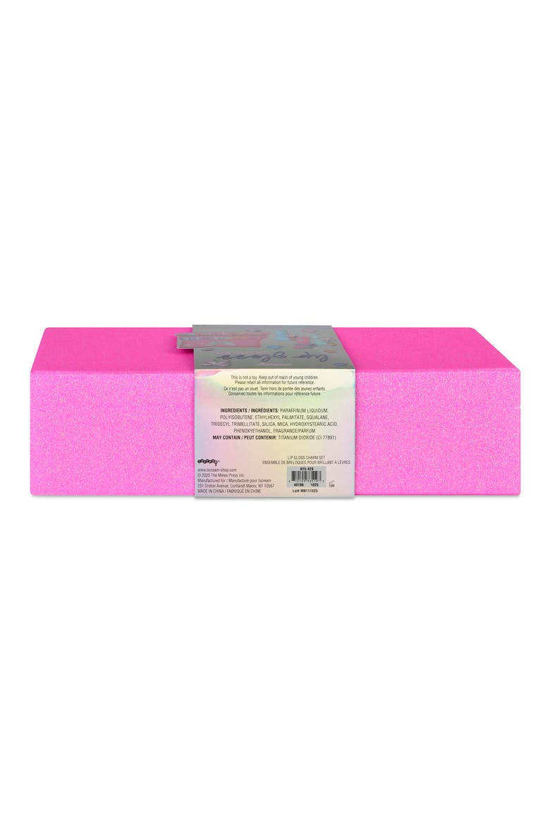 Kids' Lip Gloss Charm Set, Alternate, color, MULTI