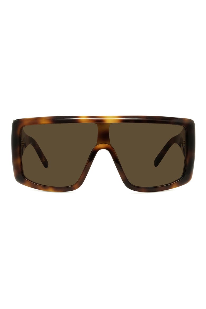 Rectangular Flat Top Sunglasses, Main, color, BLONDE HAVANA / BROWN