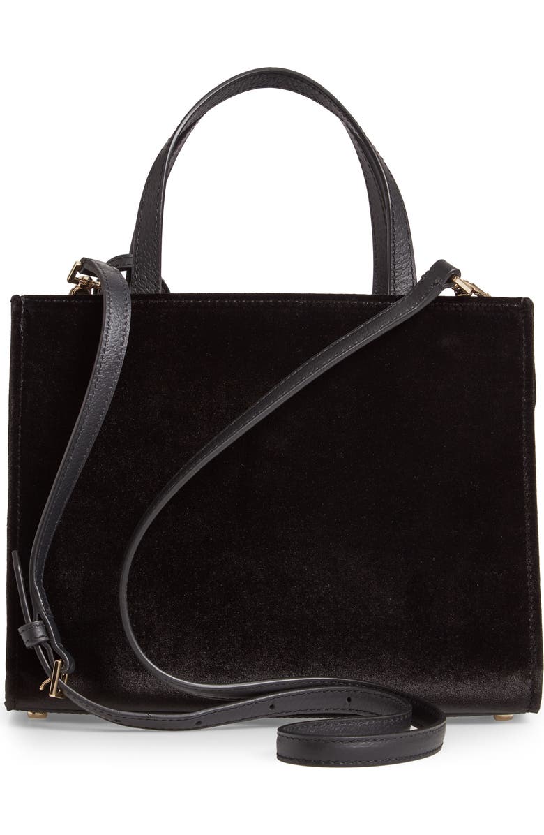 Kate Spade New York thompson street - sam velvet satchel, Alternate, color,