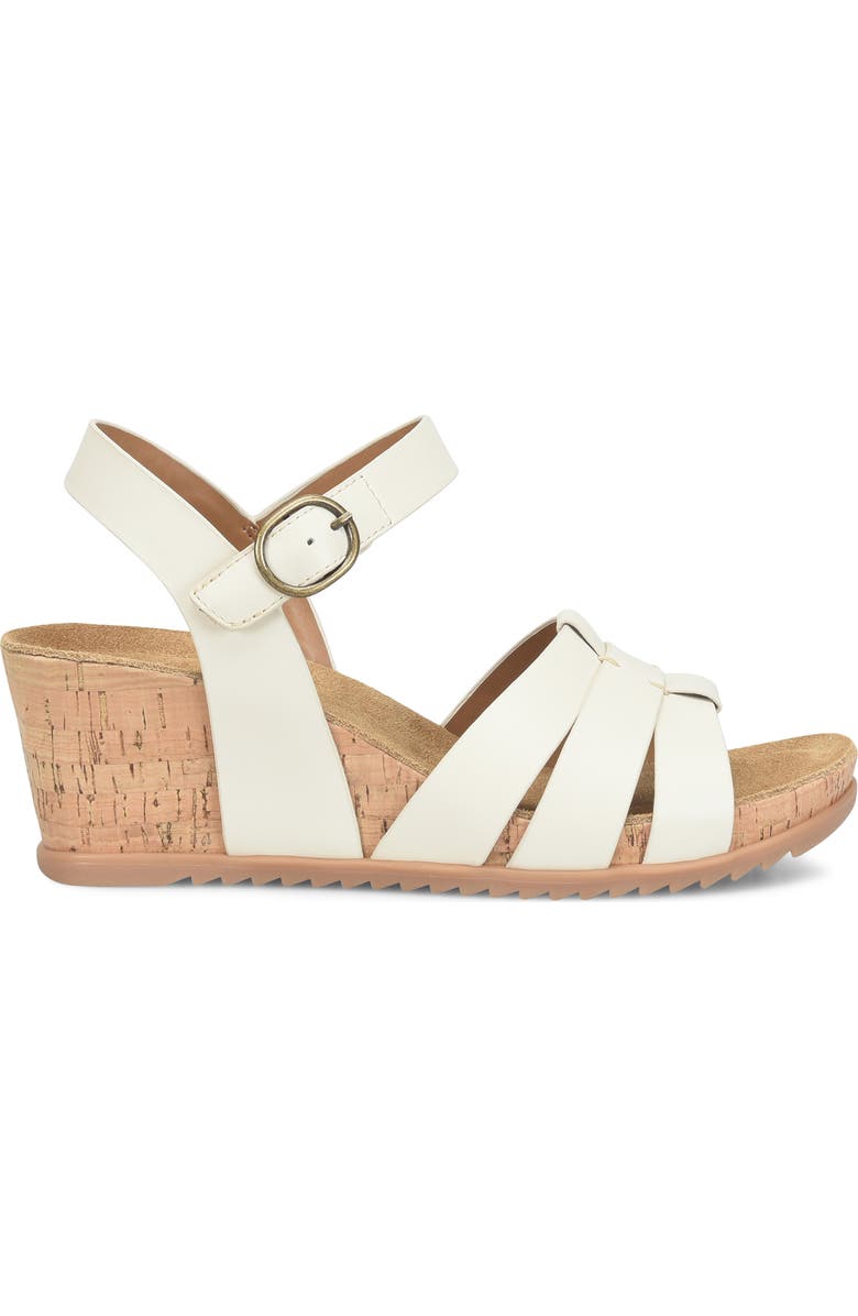 Comfortiva Taralyn Wedge Sandal, Alternate, color, Off White