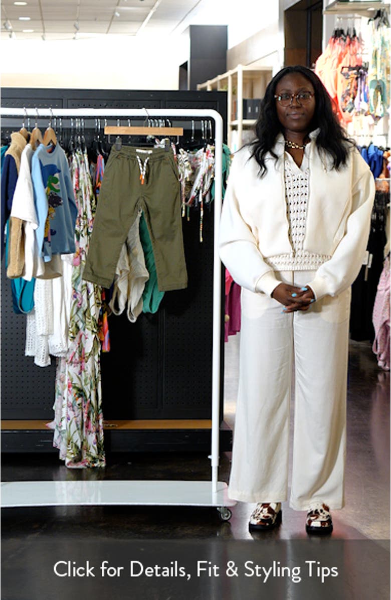 Kids' Slim Cotton Pull-On Pants, sales video thumbnail