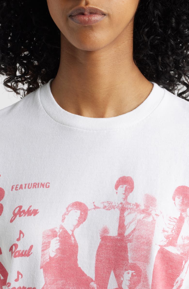 Junk Food Beatles Cow Palace Cotton Graphic T-Shirt, Alternate, color, 