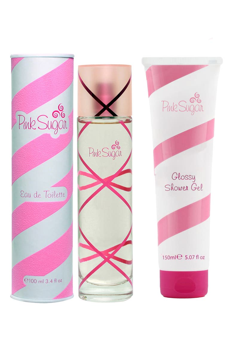 Pink Sugar Aquolina Pink Sugar 2-Piece Eau de Toilette Shower Gel Set, Main, color,
