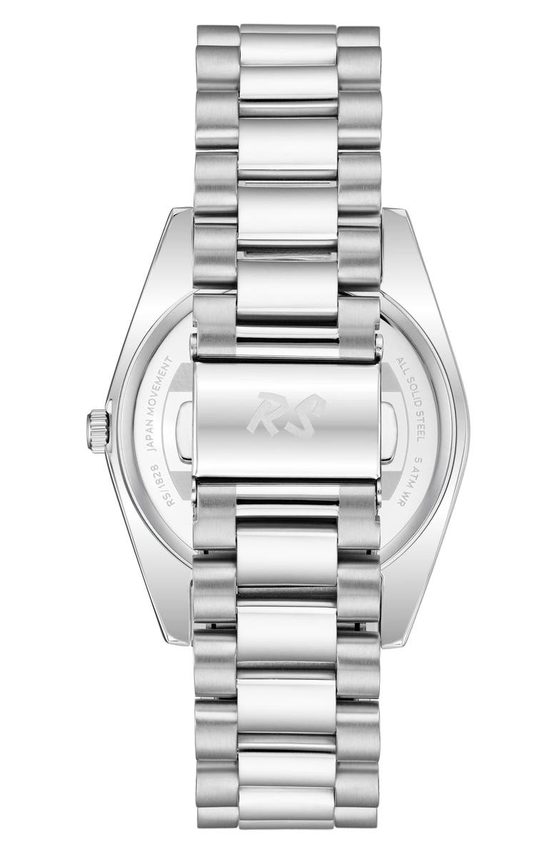 Rachie Shnay The Jumbo Mazel Lapis Lazuli Bracelet Watch, 41mm, Alternate, color, Blue Lapis