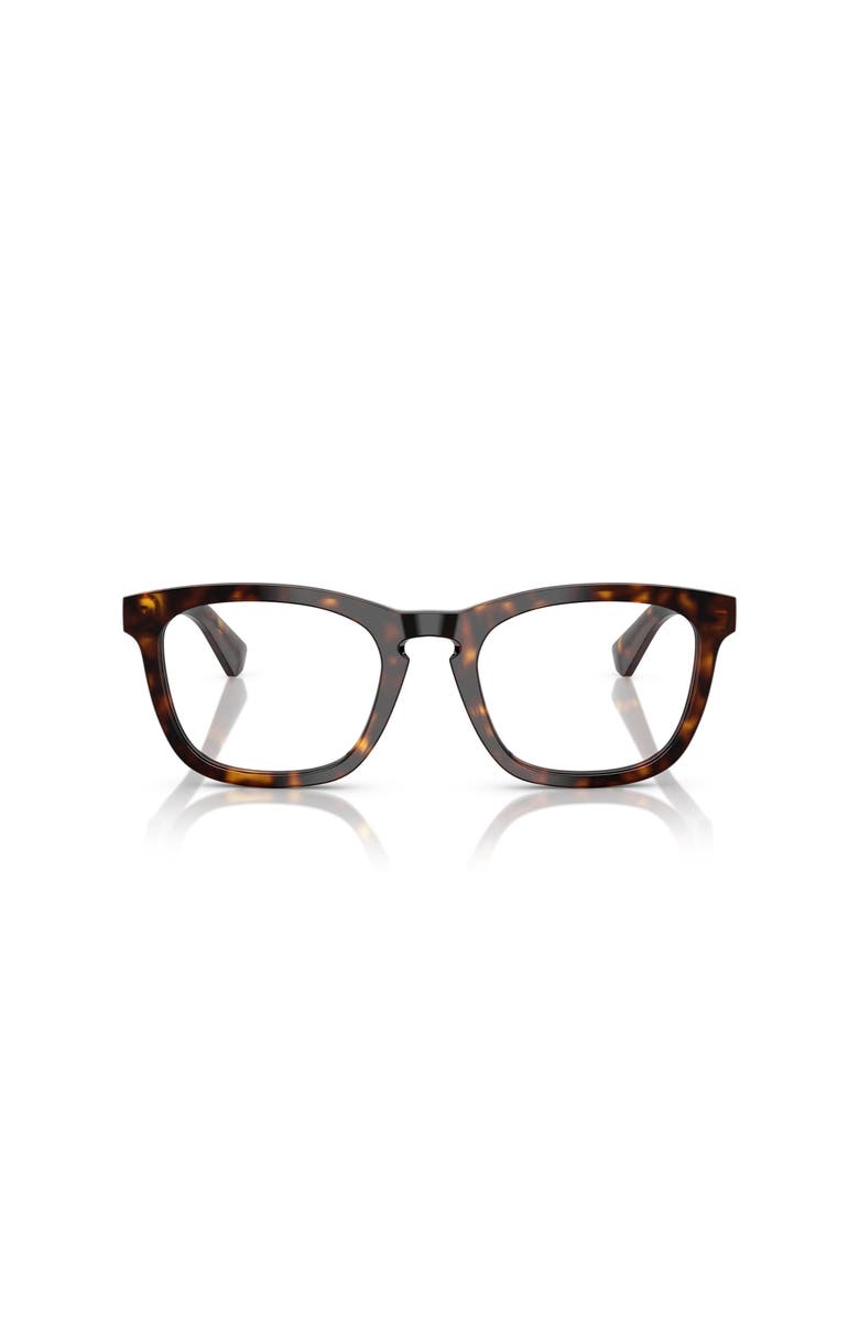 Burberry 51mm Square optical glasses, Alternate, color, Brown