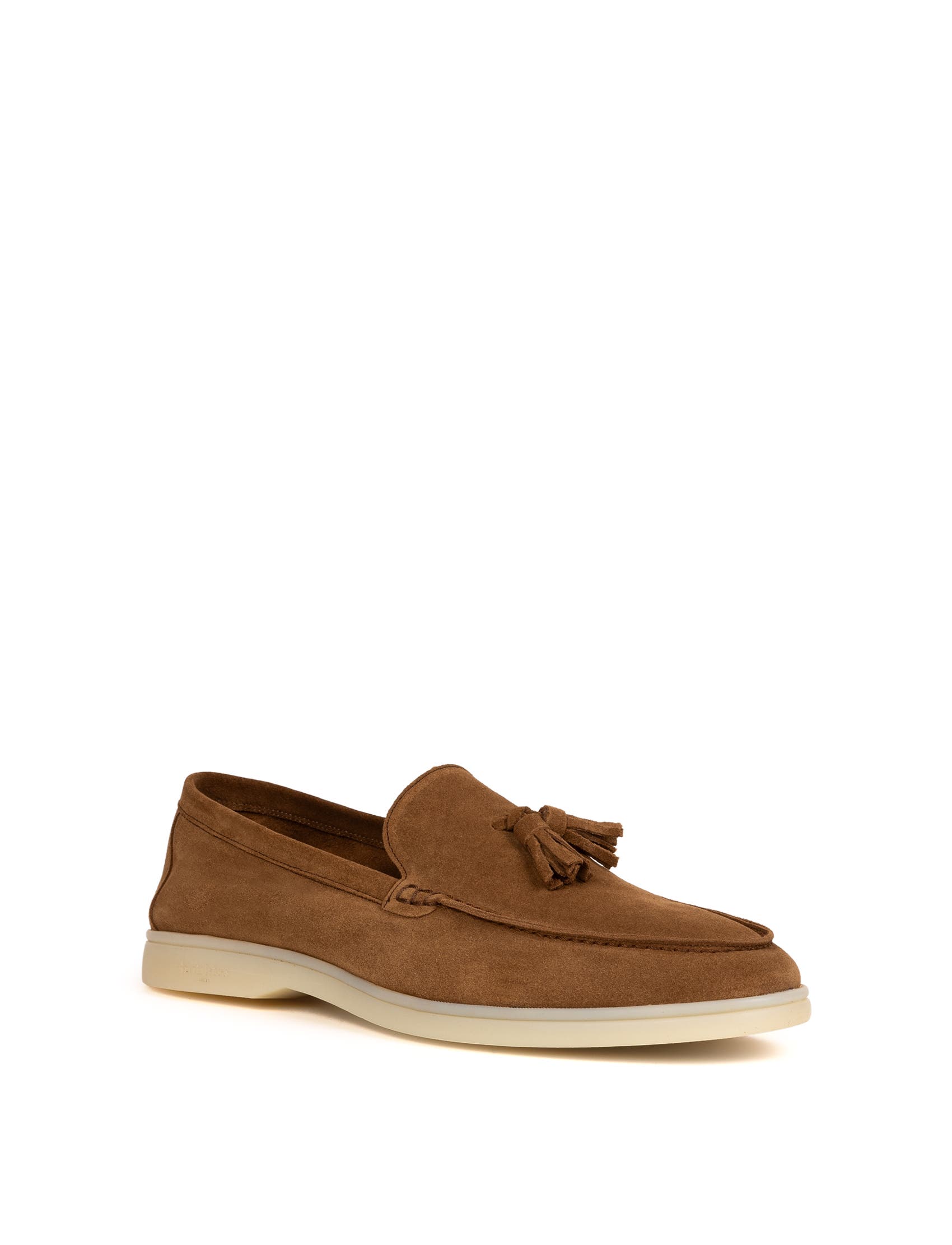 Soren Loafers, Alternate, color, Camel
