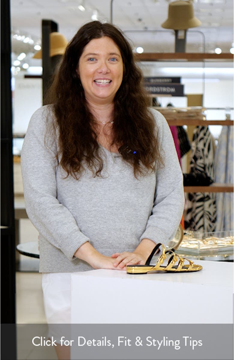 Buckle Slide Sandal, sales video thumbnail