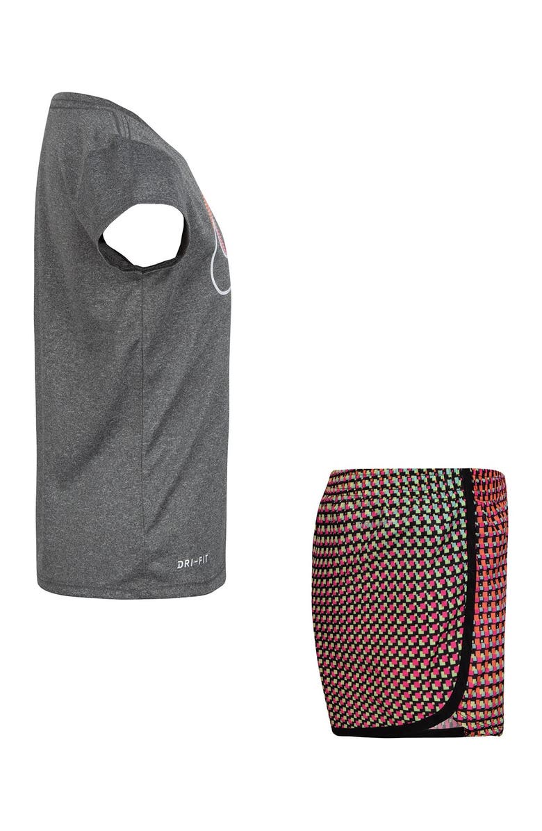 Nike Pixel Pop Sprinter Tee & Short Set, Alternate, color, Trenched