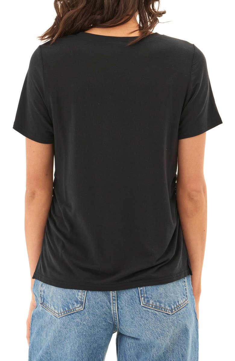 Threads 4 Thought Briona Ruched Jersey T-Shirt, Alternate, color,