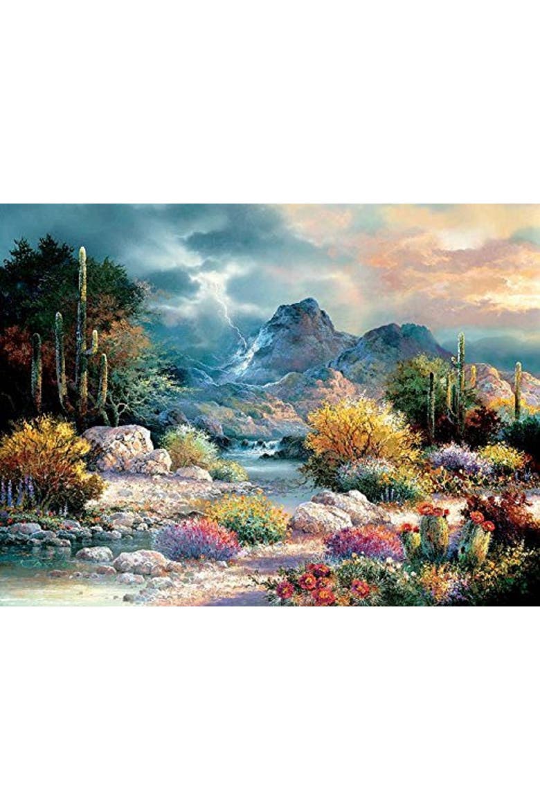 Springtime Valley 1000 piece Jigsaw Puzzle for Adults, Alternate, color, Multicolor