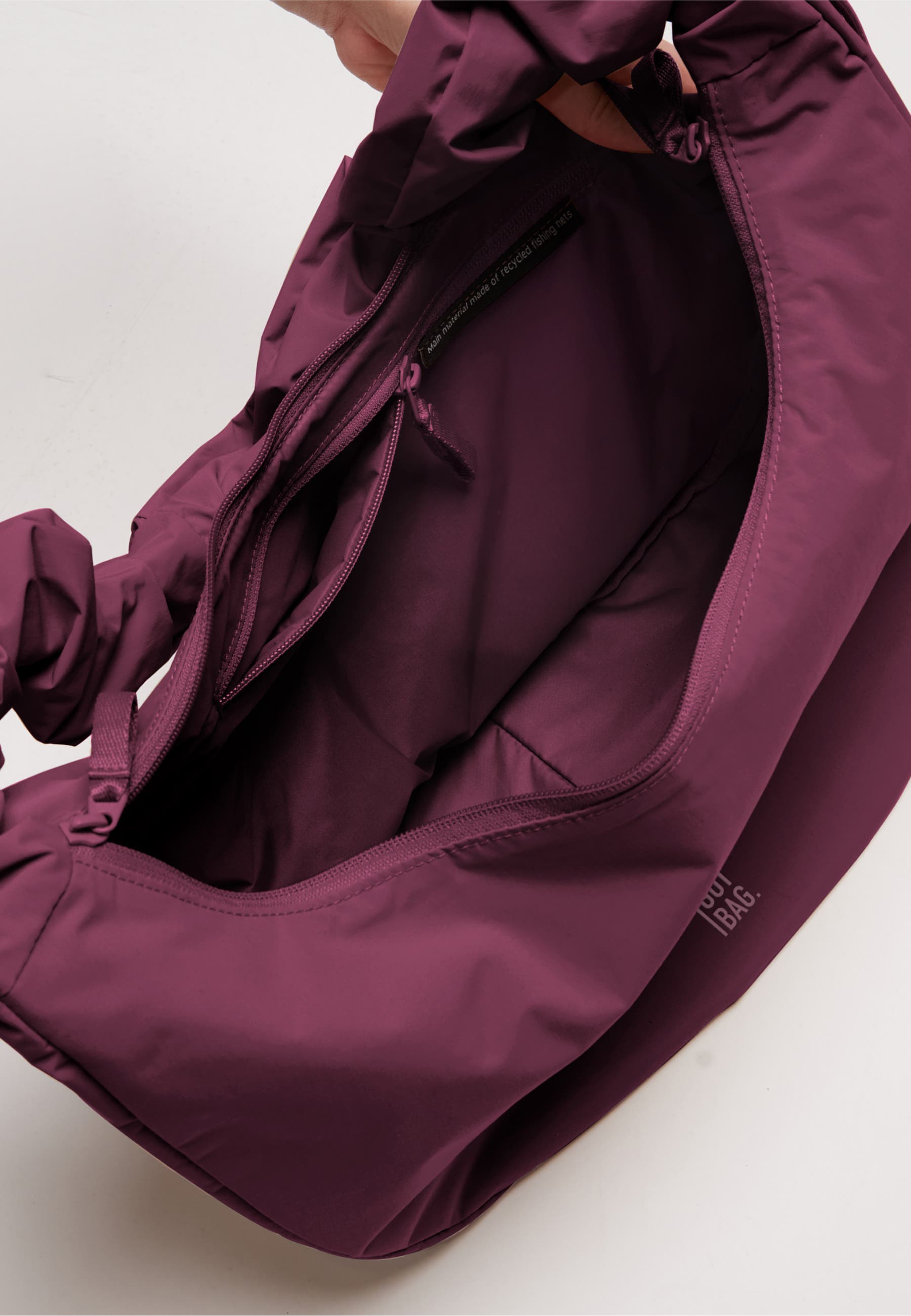 Moon Bag Ruffle, Alternate, color, kraken