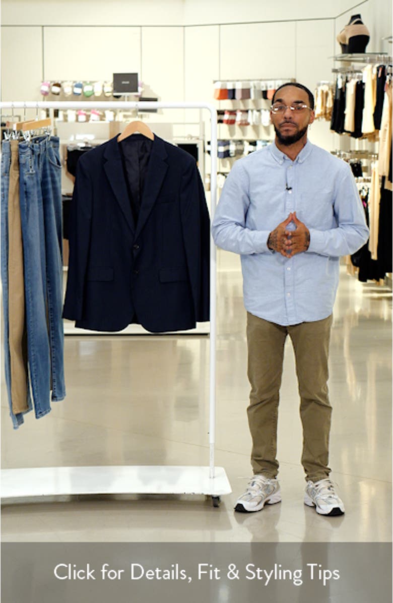 Milan Slim Fit Suit Blazer, sales video thumbnail