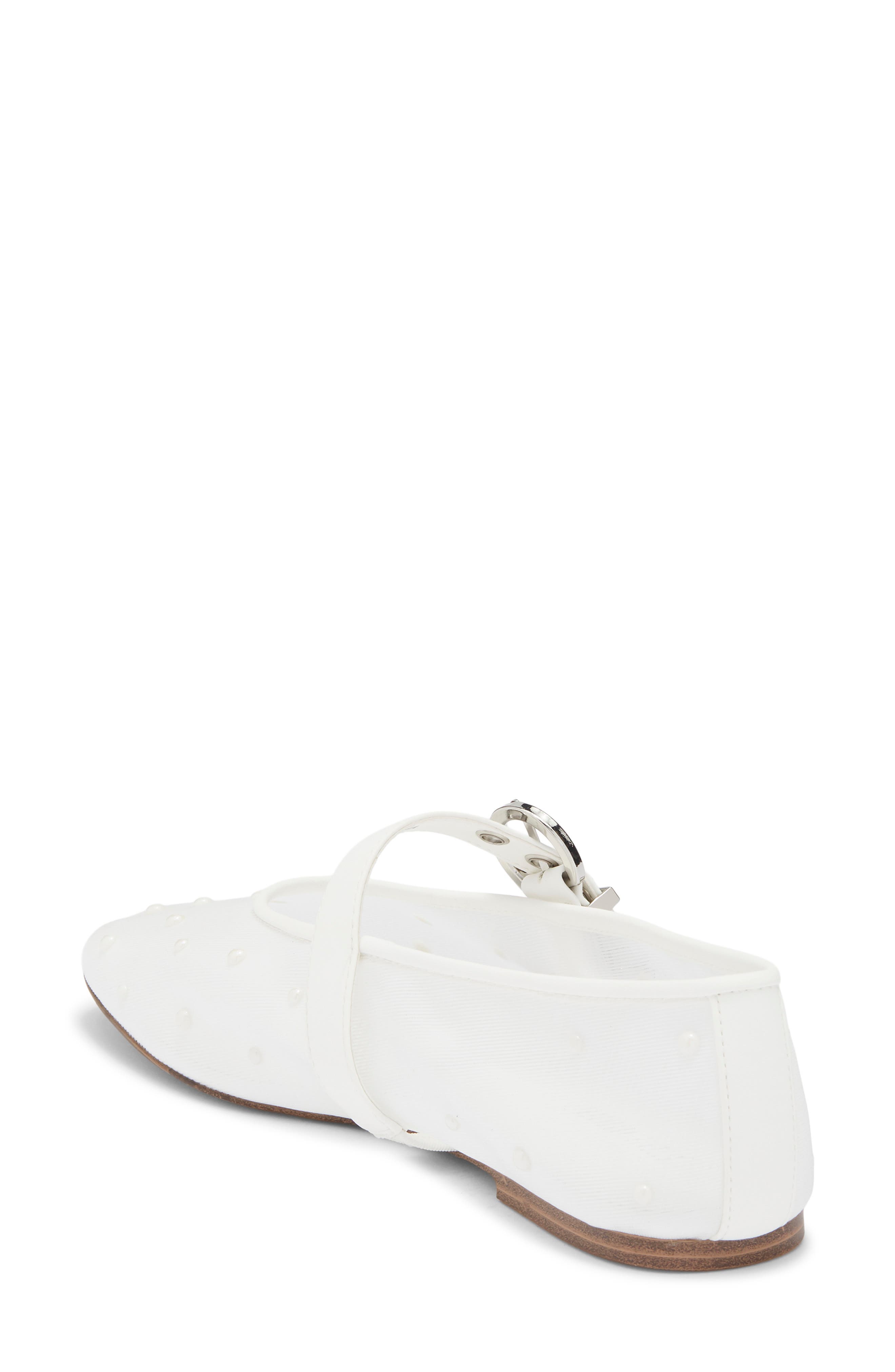 Lucia Mary Jane Flat, Alternate, color, IVORY PEARL